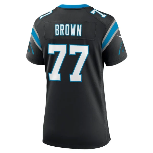 Deonte brown carolina panthers nike womens team game jersey Black L