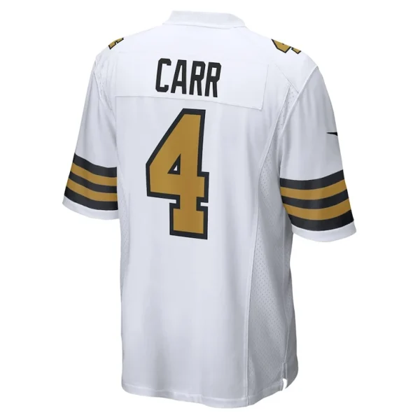 Derek carr new orleans saints nike alternate game jersey White L