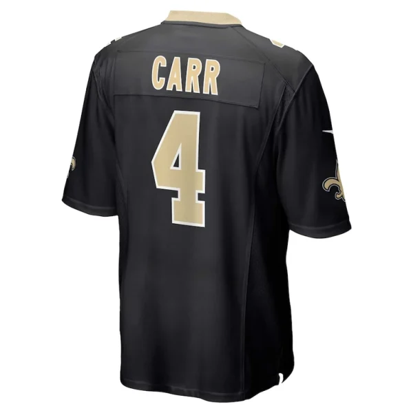 Derek carr new orleans saints nike game jersey Black L