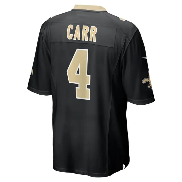 Derek carr new orleans saints nike game jersey Black L