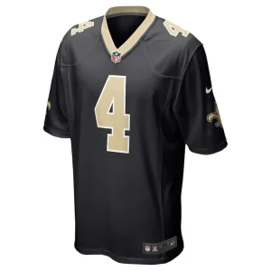 Derek carr new orleans saints nike game jersey Black M