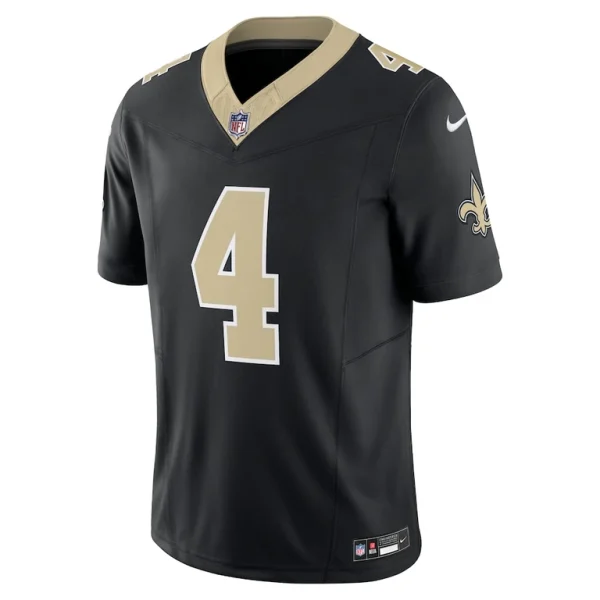 Derek carr new orleans saints nike vapor f.u.s.e. limited jersey Black M