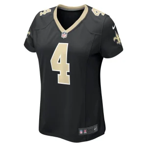 Derek carr new orleans saints nike womens game jersey Black M