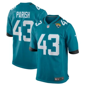 Derek parish jacksonville jaguars nike game jersey Teal
