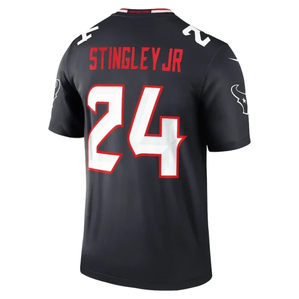Derek stingley jr. houston texans nike team legend player performance top Navy L