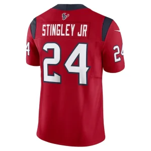 Derek stingley jr. houston texans nike vapor f.u.s.e. limited jersey Red L