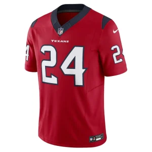 Derek stingley jr. houston texans nike vapor f.u.s.e. limited jersey Red M
