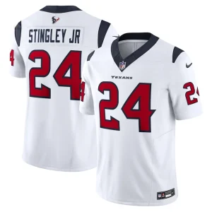 Derek stingley jr. houston texans nike vapor f.u.s.e. limited jersey White