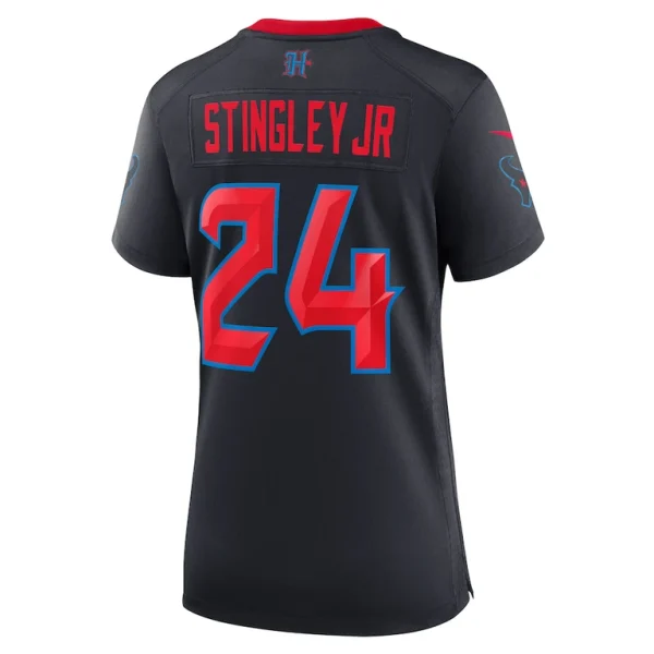 Derek stingley jr. houston texans nike womens alternate game jersey Navy L