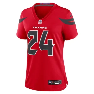 Derek stingley jr. houston texans nike womens alternate game jersey Red M