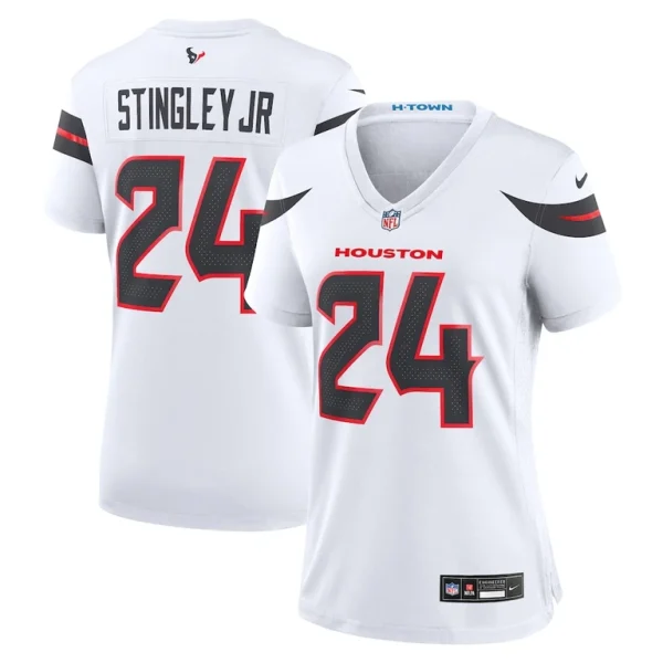 Derek stingley jr. houston texans nike womens game jersey White