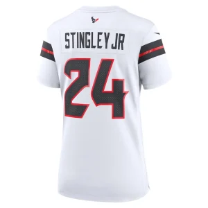Derek stingley jr. houston texans nike womens game jersey White L