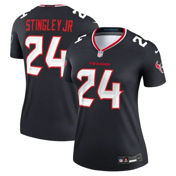 Derek stingley jr. houston texans nike womens legend player performance top Navy