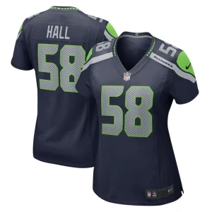 Derick hall seattle seahawks nike womens game jersey College navy