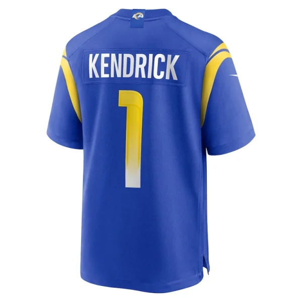 Derion kendrick los angeles rams nike home game jersey Royal L