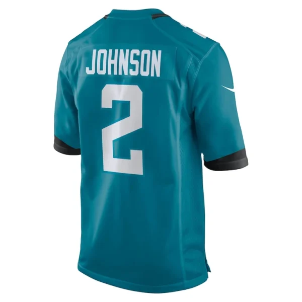 Dernest johnson jacksonville jaguars nike team game jersey Teal L