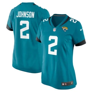 Dernest johnson jacksonville jaguars nike womens game jersey Teal