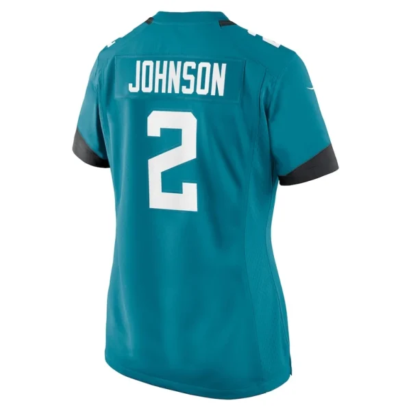 Dernest johnson jacksonville jaguars nike womens game jersey Teal L