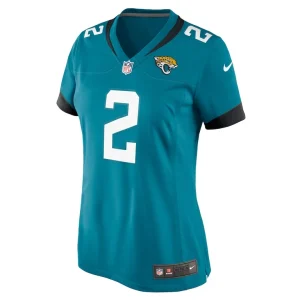 Dernest johnson jacksonville jaguars nike womens game jersey Teal M