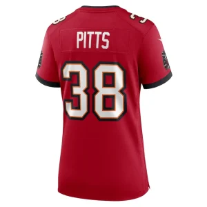 Derrek pitts tampa bay buccaneers nike womens game jersey Red L