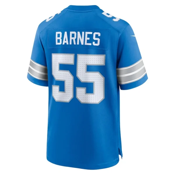 Derrick barnes detroit lions nike team game jersey Blue L
