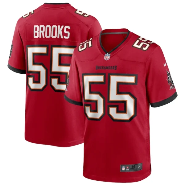 Derrick brooks tampa bay buccaneers nike game retired player jersey Red