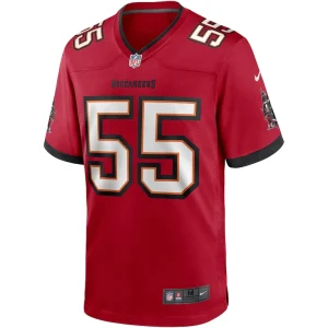 Derrick brooks tampa bay buccaneers nike game retired player jersey Red M