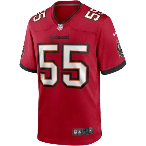 Derrick brooks tampa bay buccaneers nike game retired player jersey Red M