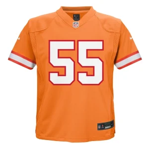 Derrick brooks tampa bay buccaneers nike infant retired player game jersey Orange 18 MO