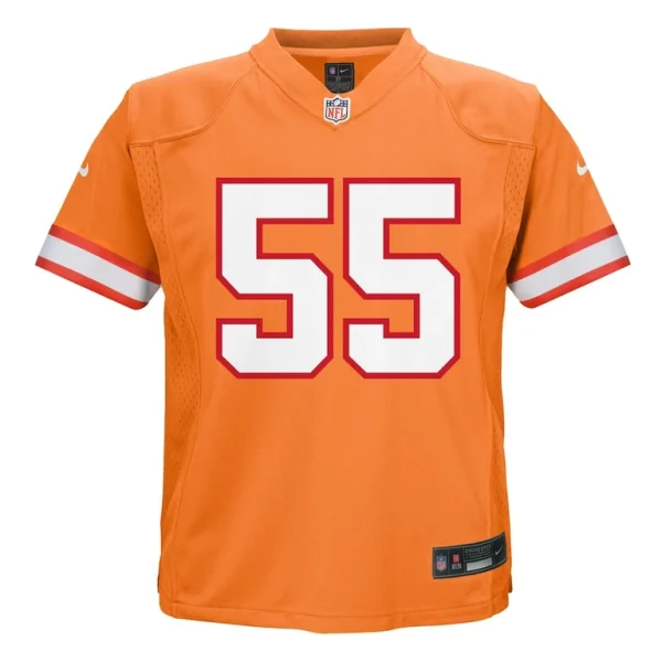 Derrick brooks tampa bay buccaneers nike infant retired player game jersey Orange 18 MO