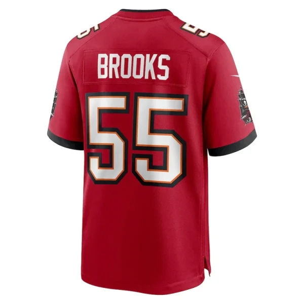 Derrick brooks tampa bay buccaneers nike retired player game jersey Red L