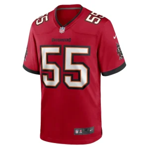 Derrick brooks tampa bay buccaneers nike retired player game jersey Red M