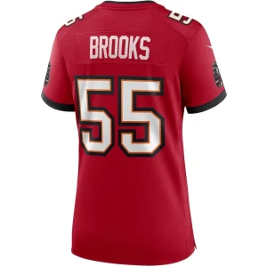 Derrick brooks tampa bay buccaneers nike womens game retired player jersey Red L