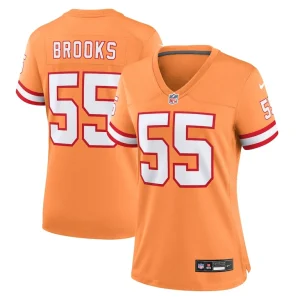 Derrick brooks tampa bay buccaneers nike womens throwback game jersey Orange