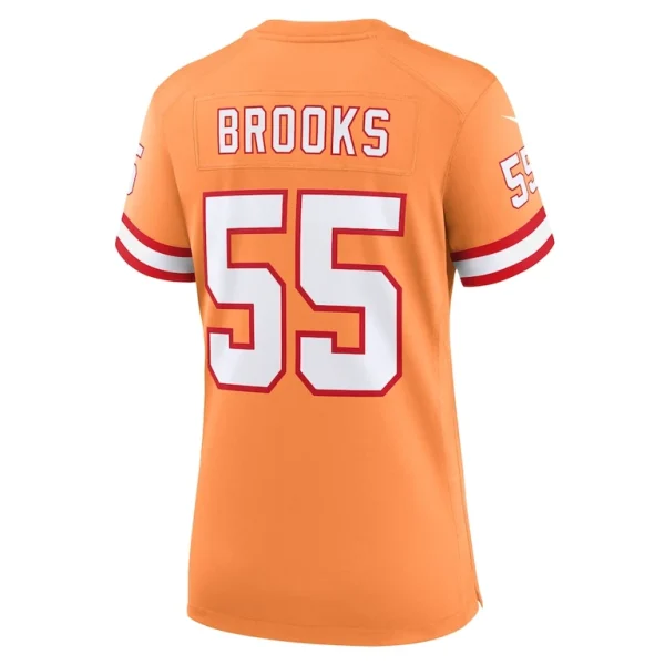 Derrick brooks tampa bay buccaneers nike womens throwback game jersey Orange L