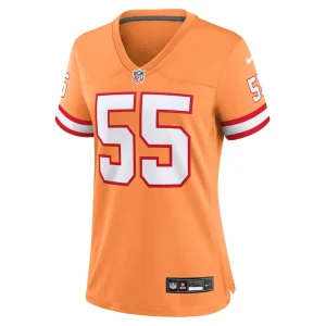 Derrick brooks tampa bay buccaneers nike womens throwback game jersey Orange M