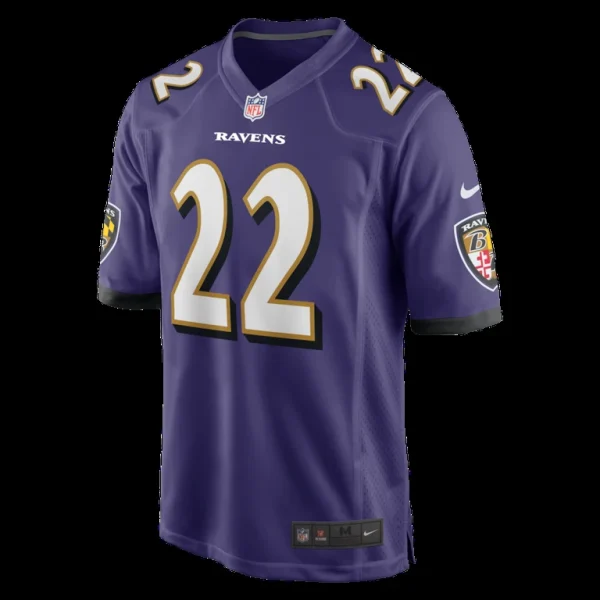 Derrick henry baltimore ravens nike game player jersey Purple M