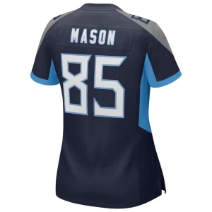 Derrick mason tennessee titans nike womens game retired player jersey Navy L