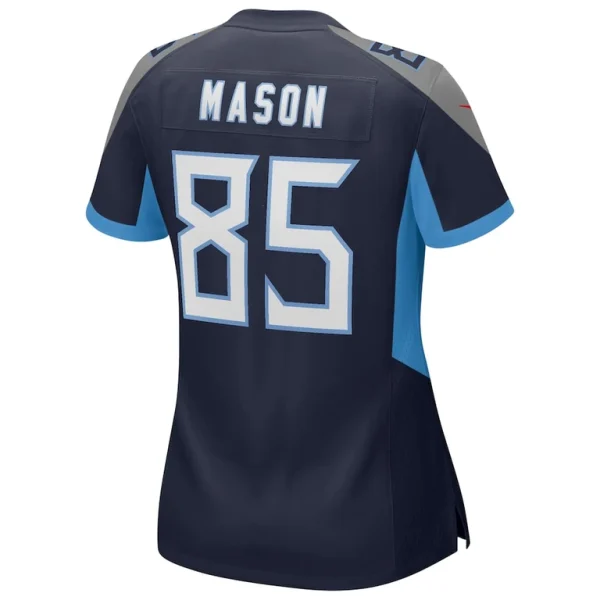 Derrick mason tennessee titans nike womens game retired player jersey Navy L