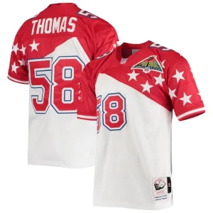 Derrick thomas afc mitchell ness 1995 pro bowl authentic jersey Whitered