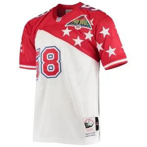 Derrick thomas afc mitchell ness 1995 pro bowl authentic jersey Whitered 40