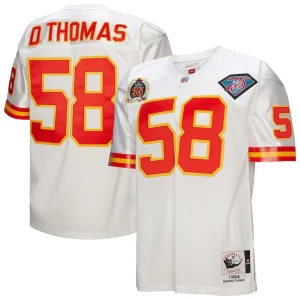 Derrick thomas kansas city chiefs 1994 mitchell ness authentic throwback retired player jersey White