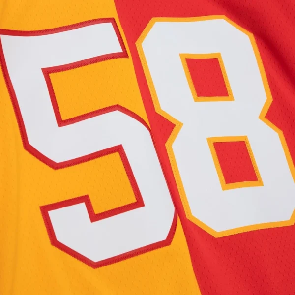 Derrick thomas kansas city chiefs mitchell ness 1994 split legacy replica jersey Redgold XL