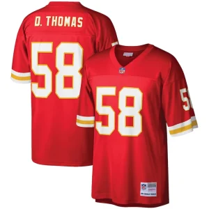 Derrick thomas kansas city chiefs mitchell ness legacy replica jersey Red
