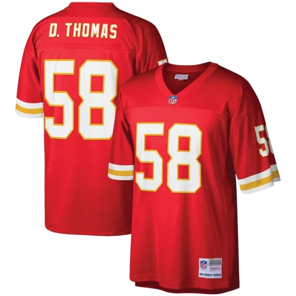Derrick thomas kansas city chiefs mitchell ness legacy replica jersey Red