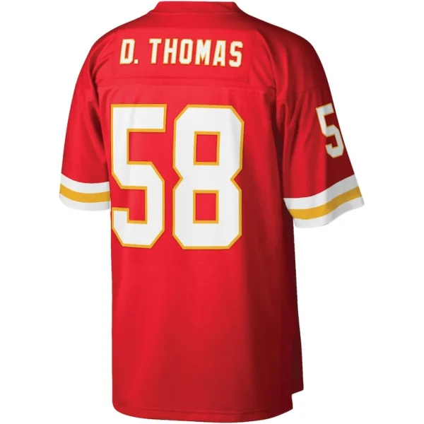 Derrick thomas kansas city chiefs mitchell ness legacy replica jersey Red L