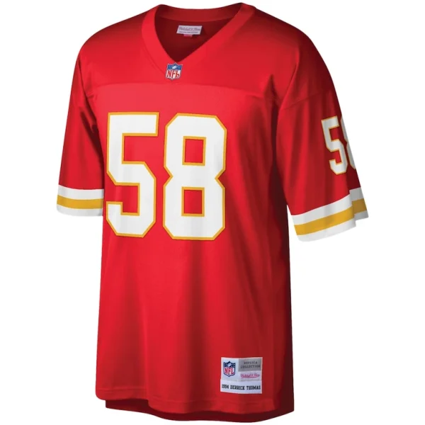 Derrick thomas kansas city chiefs mitchell ness legacy replica jersey Red M