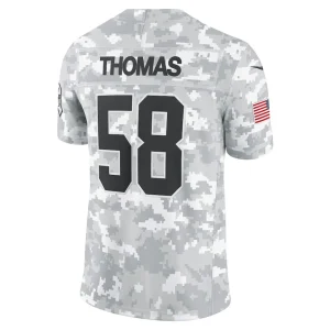 Derrick thomas kansas city chiefs nike 2024 salute to service retired player limited jersey Arctic camo L