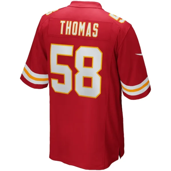 Derrick thomas kansas city chiefs nike game retired player jersey Red L