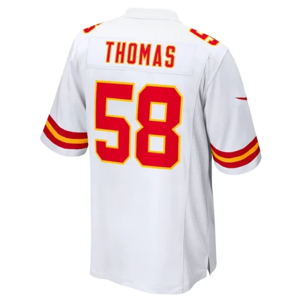 Derrick thomas kansas city chiefs nike retired player game jersey White L